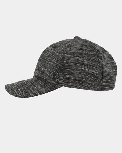 Diamond Pride Streaked Heather Curved Snapback Cap, heather-schwarz-DIAMOND PRIDE
