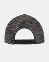 Diamond Pride Streaked Heather Curved Snapback Cap, heather-schwarz-DIAMOND PRIDE