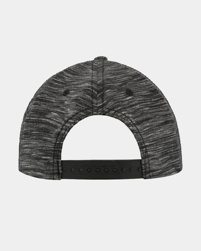 Diamond Pride Streaked Heather Curved Snapback Cap, heather-schwarz-DIAMOND PRIDE