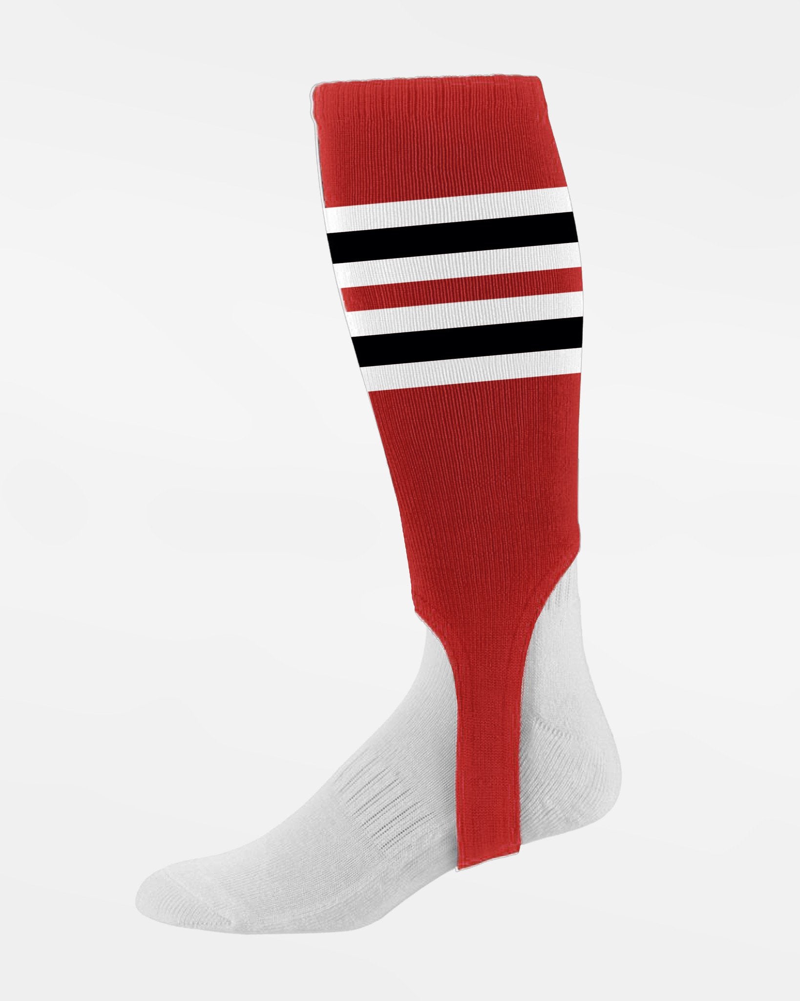 Diamond Pride Striped Stirrup, rot-weiss-schwarz-DIAMOND PRIDE