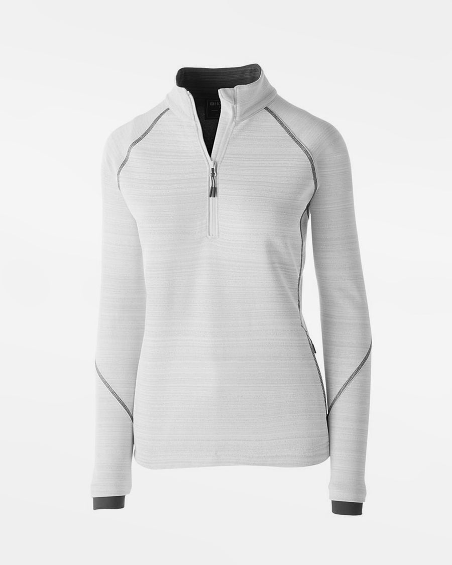 Holloway Deviate Ladies Warmup Pullover, weiss-DIAMOND PRIDE