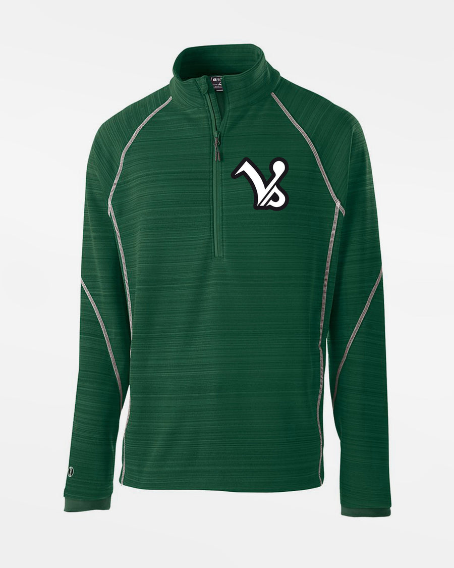 Holloway Deviate Warmup Pullover "Kufstein Vikings", dunkelgrün-DIAMOND PRIDE