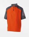 Holloway Raider Warmup Pullover, orange-grau-DIAMOND PRIDE