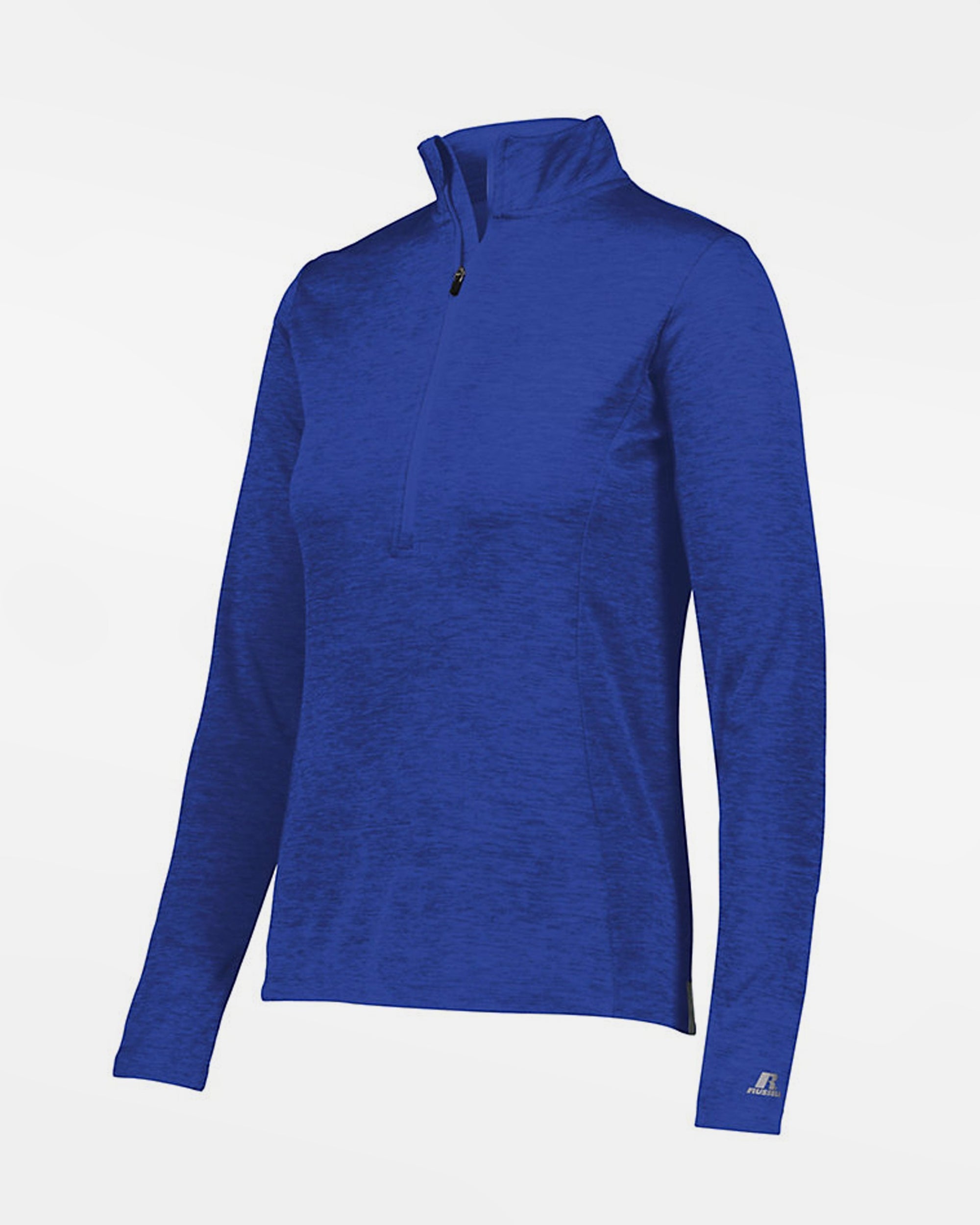 Russell Athletic Dri-Power Ladies Lightweight 1/4-Zip Pullover, heather royal blau-DIAMOND PRIDE