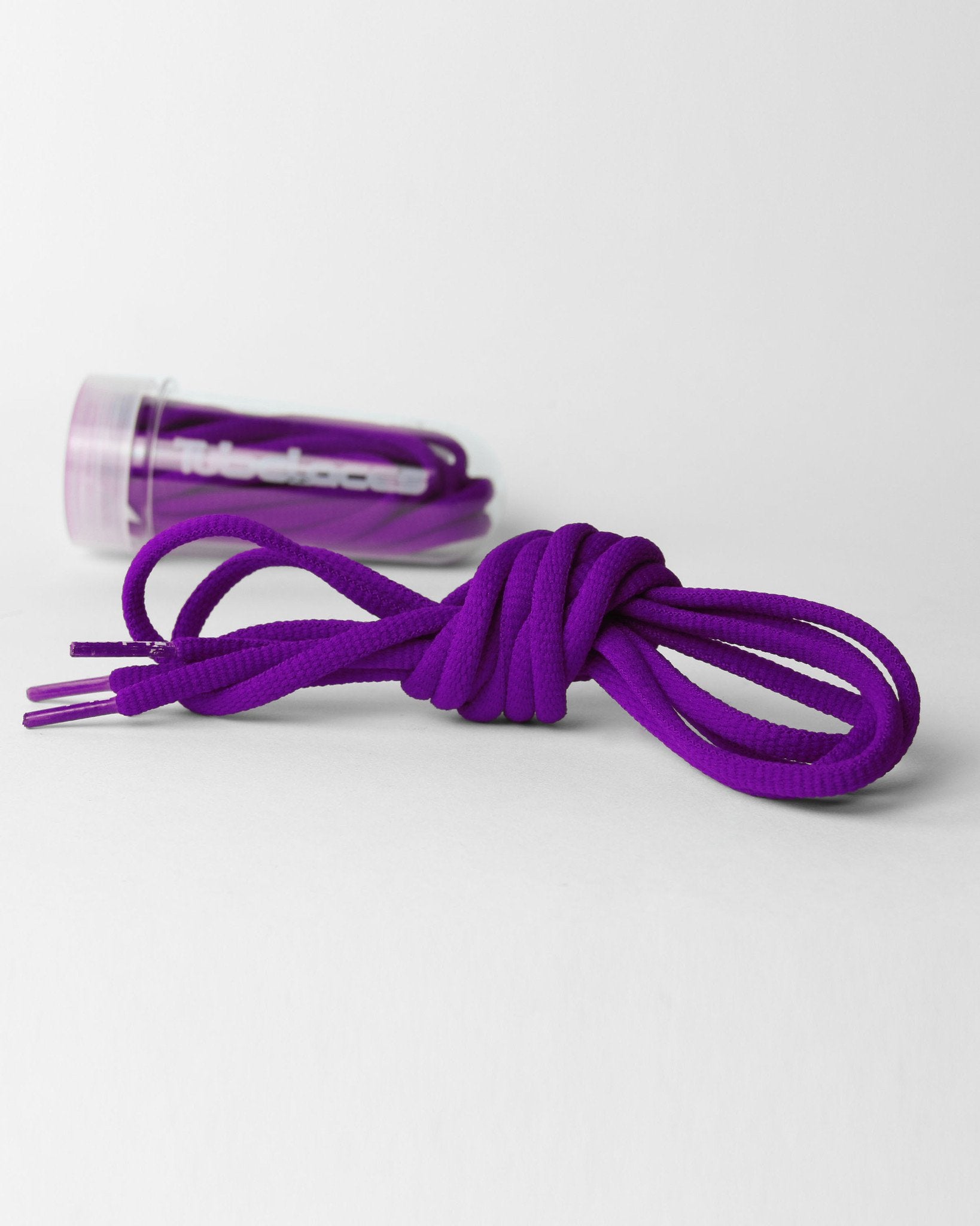 Tube Laces Padded, 130cm, purple-DIAMOND PRIDE