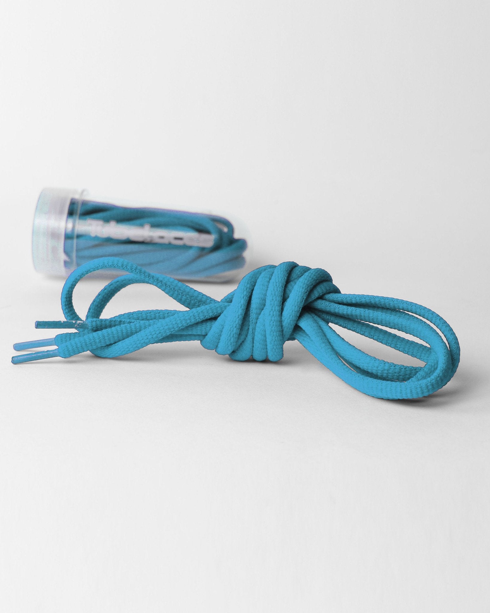 Tube Laces Padded, 130cm, sky blau-DIAMOND PRIDE