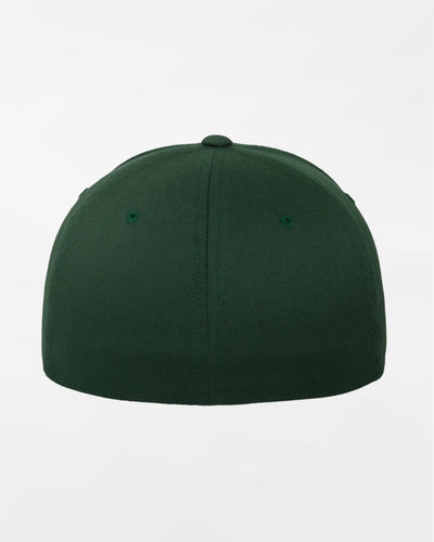 Yupoong Flexfit Combed Wool Cap, dunkelgrün-DIAMOND PRIDE