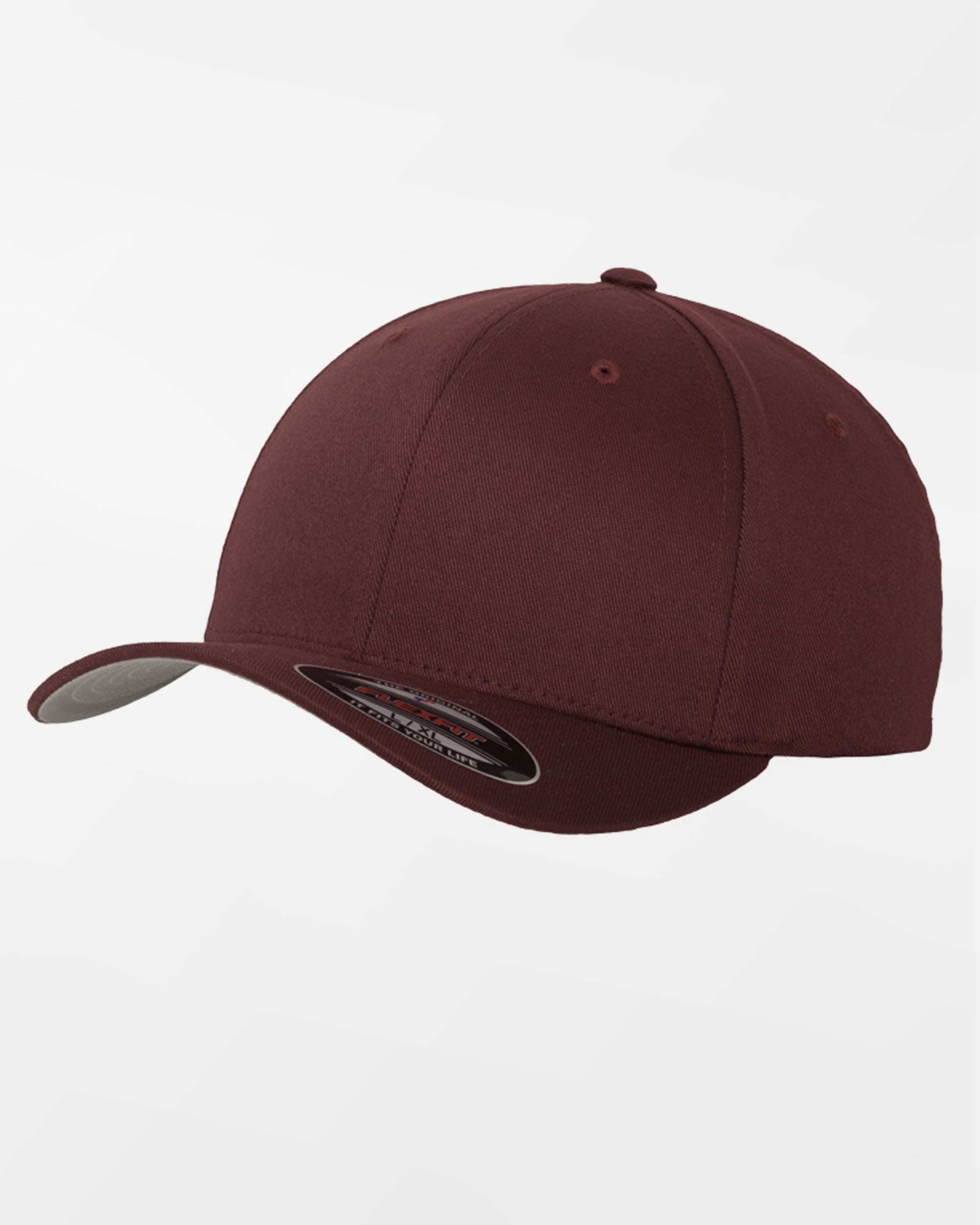 Yupoong Flexfit Combed Wool Cap, maroon rot-DIAMOND PRIDE