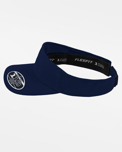 Yupoong Flexfit Functional Visor, navy blau-DIAMOND PRIDE