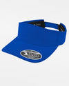 Yupoong Flexfit Functional Visor, royal blau-DIAMOND PRIDE