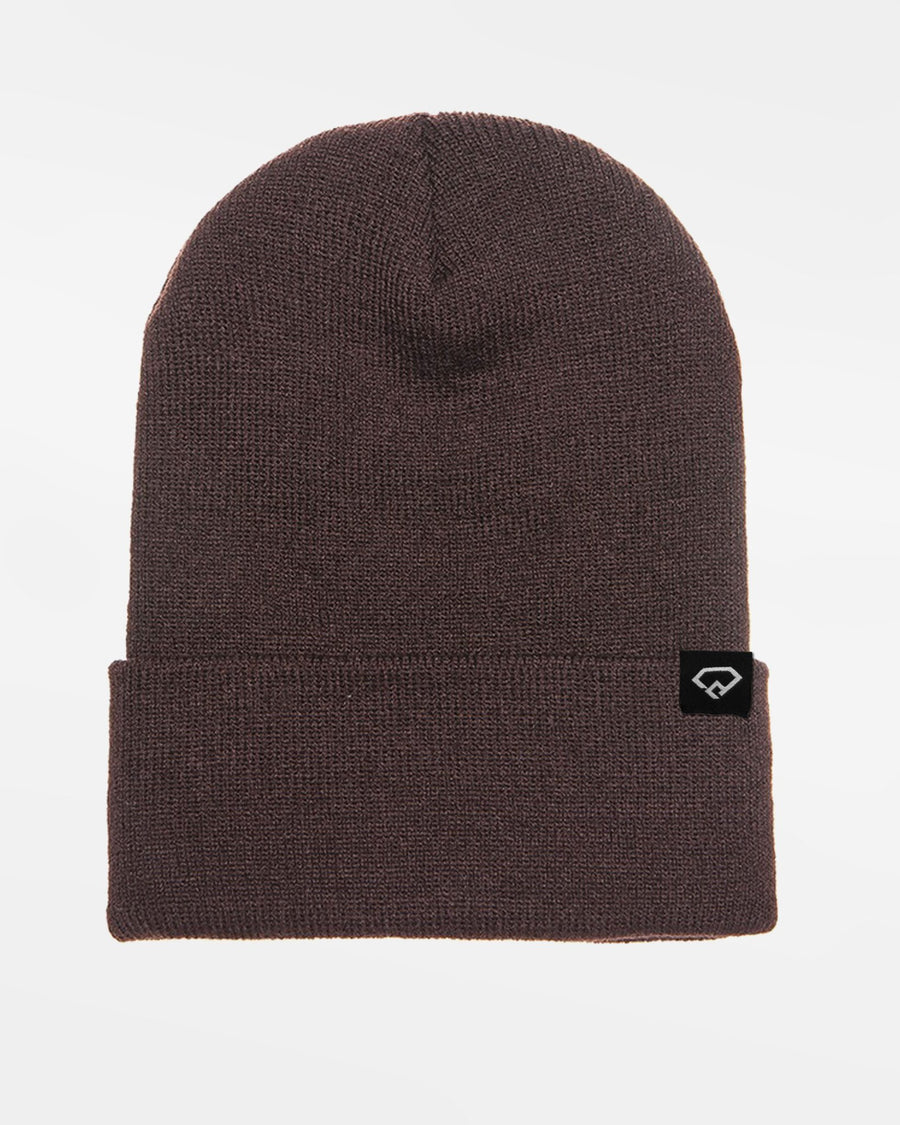 Yupoong Flexfit Heavyweight Long Beanie, braun-DIAMOND PRIDE