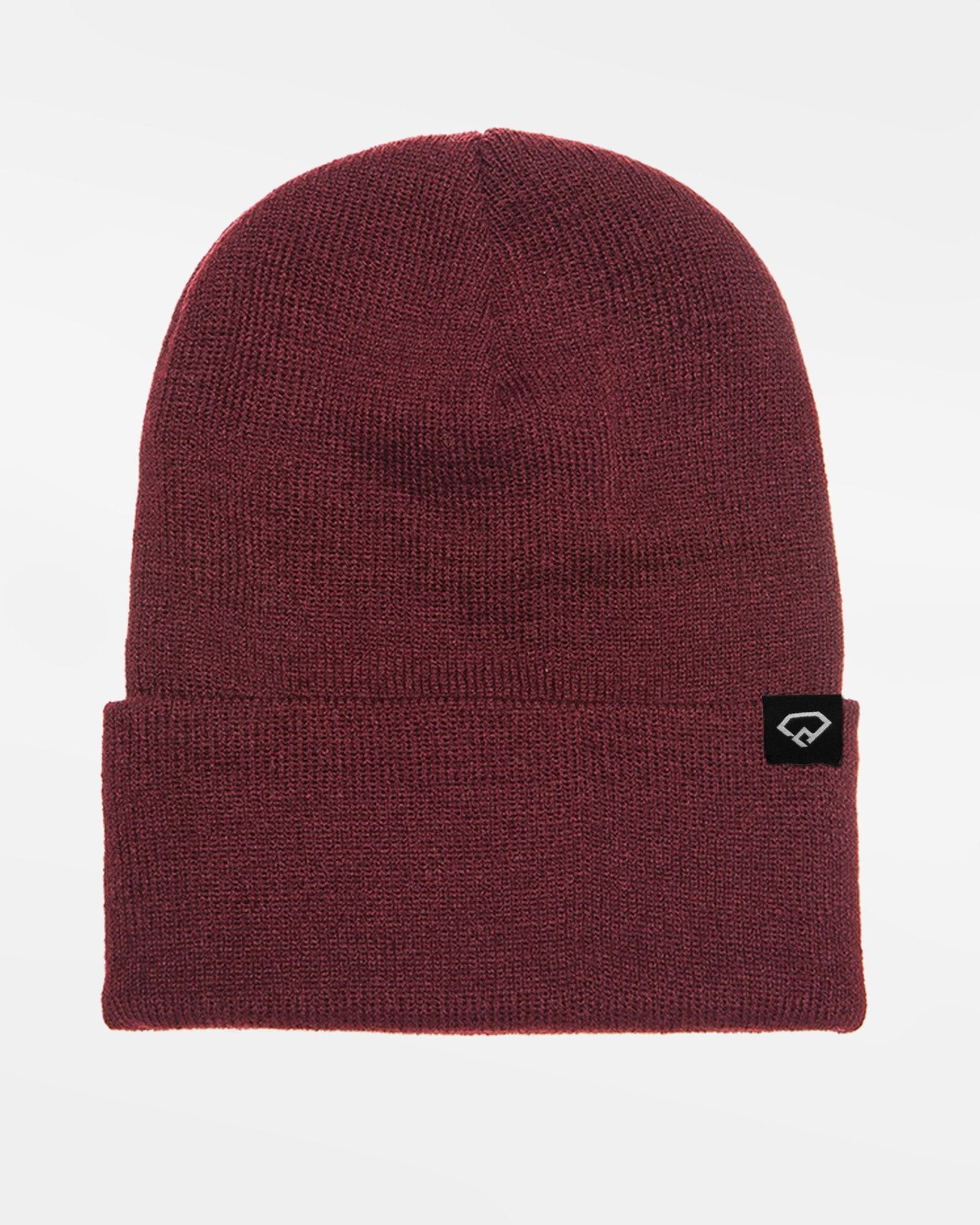 Yupoong Flexfit Heavyweight Long Beanie, maroon-rot-DIAMOND PRIDE