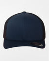 Yupoong Flexfit Mesh Trucker Cap, navy blau-DIAMOND PRIDE