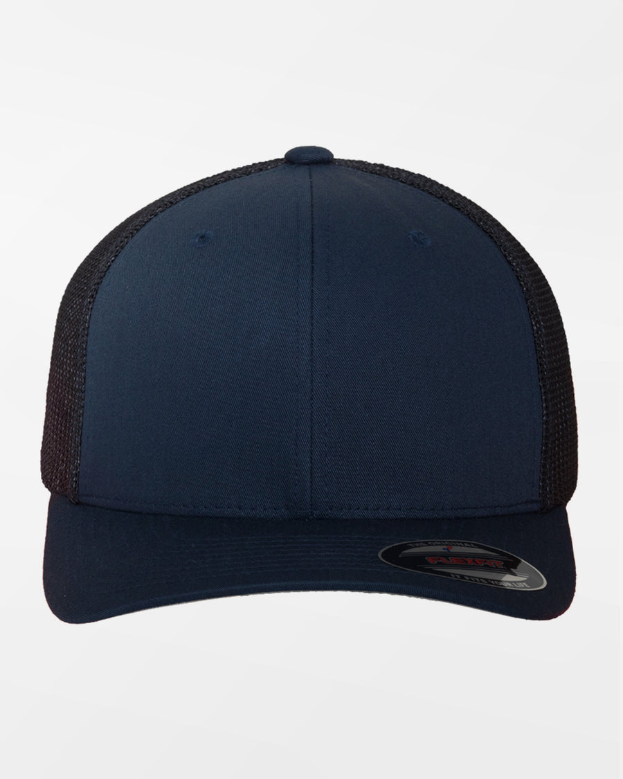 Yupoong Flexfit Mesh Trucker Cap, navy blau-DIAMOND PRIDE