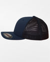 Yupoong Flexfit Mesh Trucker Cap, navy blau-DIAMOND PRIDE