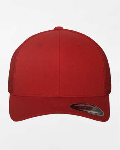 Yupoong Flexfit Mesh Trucker Cap, rot-DIAMOND PRIDE