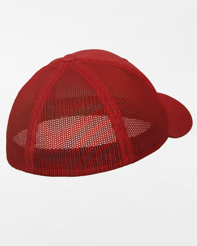 Yupoong Flexfit Mesh Trucker Cap, rot-DIAMOND PRIDE