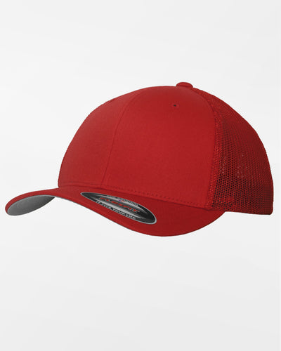 Yupoong Flexfit Mesh Trucker Cap, rot-DIAMOND PRIDE