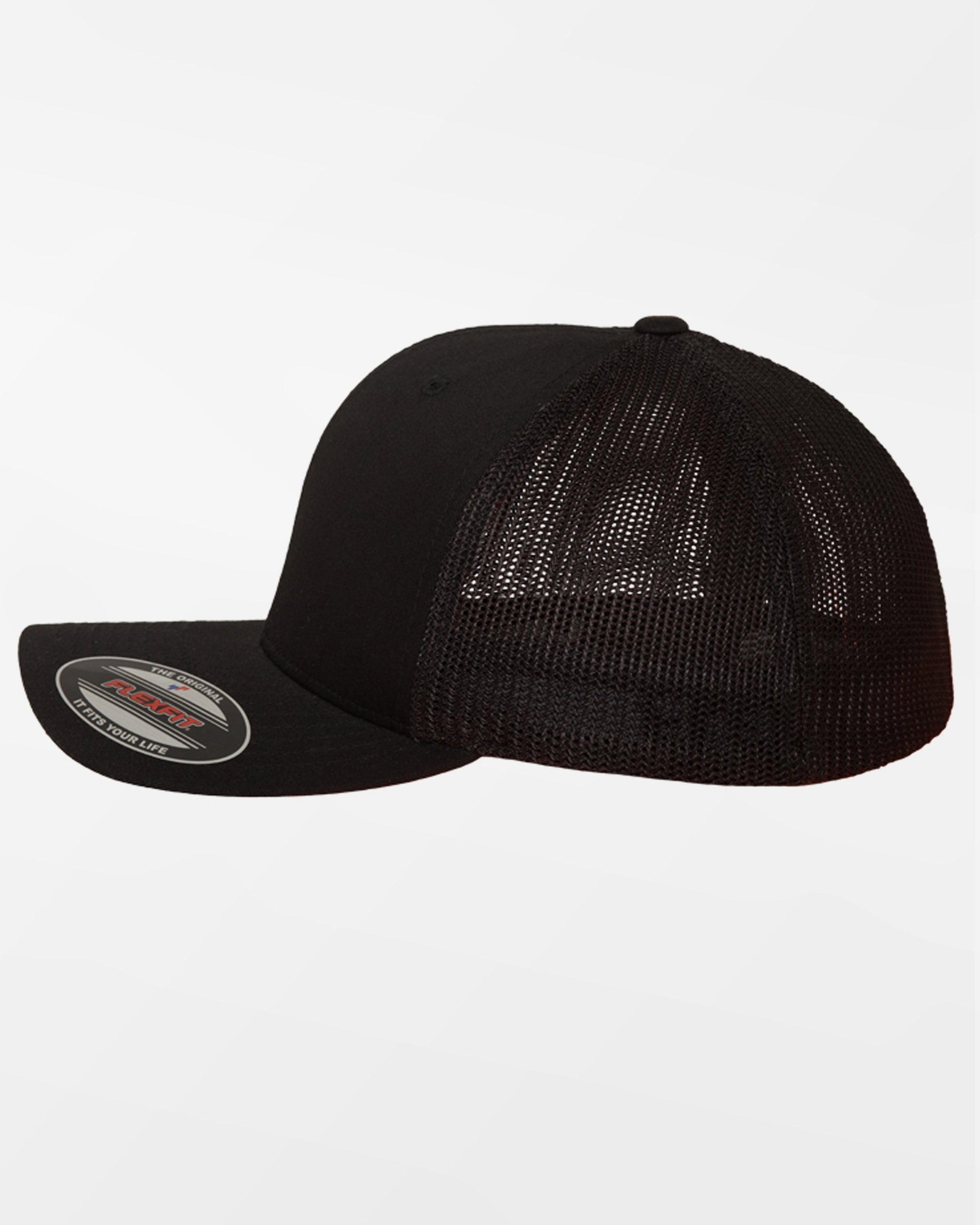 Yupoong Flexfit Mesh Trucker Cap, schwarz-DIAMOND PRIDE