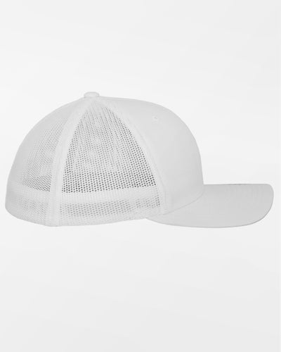 Yupoong Flexfit Mesh Trucker Cap, weiss-DIAMOND PRIDE