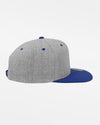 Yupoong Snapback Cap 2-Tone, heather grau-royal blau-DIAMOND PRIDE