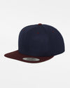 Yupoong Snapback Cap 2-Tone, navy blau-maroon rot-DIAMOND PRIDE