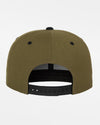 Yupoong Snapback Cap 2-Tone, olivgrün-schwarz-DIAMOND PRIDE