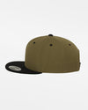 Yupoong Snapback Cap 2-Tone, olivgrün-schwarz-DIAMOND PRIDE