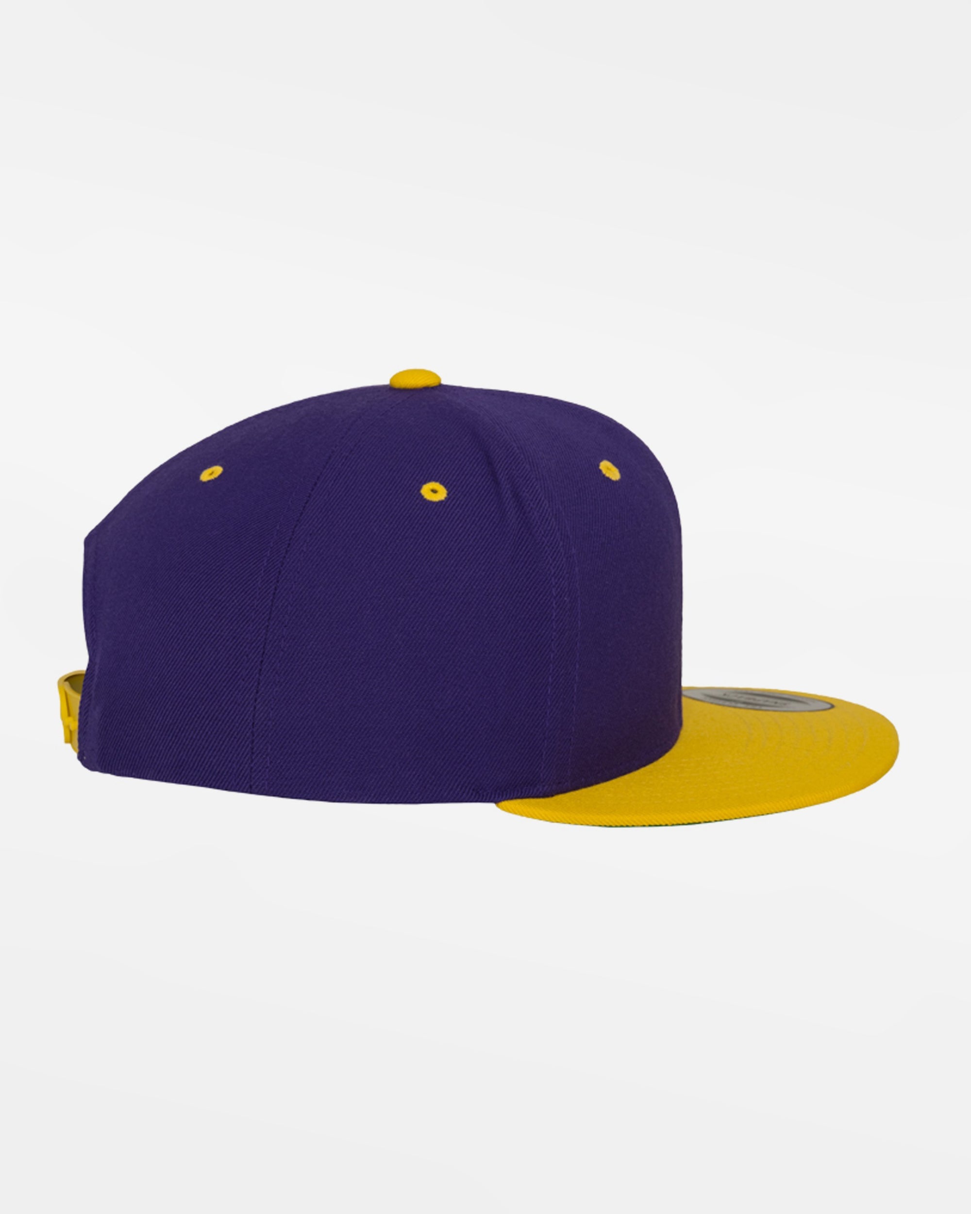 Yupoong Snapback Cap 2-Tone, purple-gelb-DIAMOND PRIDE