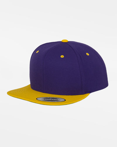 Yupoong Snapback Cap 2-Tone, purple-gelb-DIAMOND PRIDE