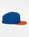 Yupoong Snapback Cap 2-Tone, royal blau-orange-DIAMOND PRIDE