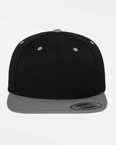 Yupoong Snapback Cap 2-Tone, schwarz-grau-DIAMOND PRIDE