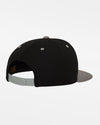 Yupoong Snapback Cap 2-Tone, schwarz-grau-DIAMOND PRIDE