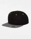 Yupoong Snapback Cap 2-Tone, schwarz-grau-DIAMOND PRIDE