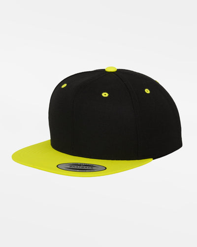 Yupoong Snapback Cap 2-Tone, schwarz-neongelb-DIAMOND PRIDE