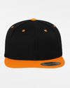 Yupoong Snapback Cap 2-Tone, schwarz-neonorange-DIAMOND PRIDE