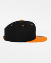 Yupoong Snapback Cap 2-Tone, schwarz-neonorange-DIAMOND PRIDE