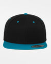 Yupoong Snapback Cap 2-Tone, schwarz-teal blau-DIAMOND PRIDE