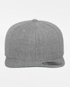 Yupoong Snapback Cap, heather grau-DIAMOND PRIDE