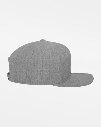 Yupoong Snapback Cap, heather grau-DIAMOND PRIDE