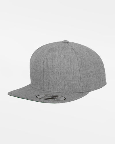 Yupoong Snapback Cap, heather grau-DIAMOND PRIDE