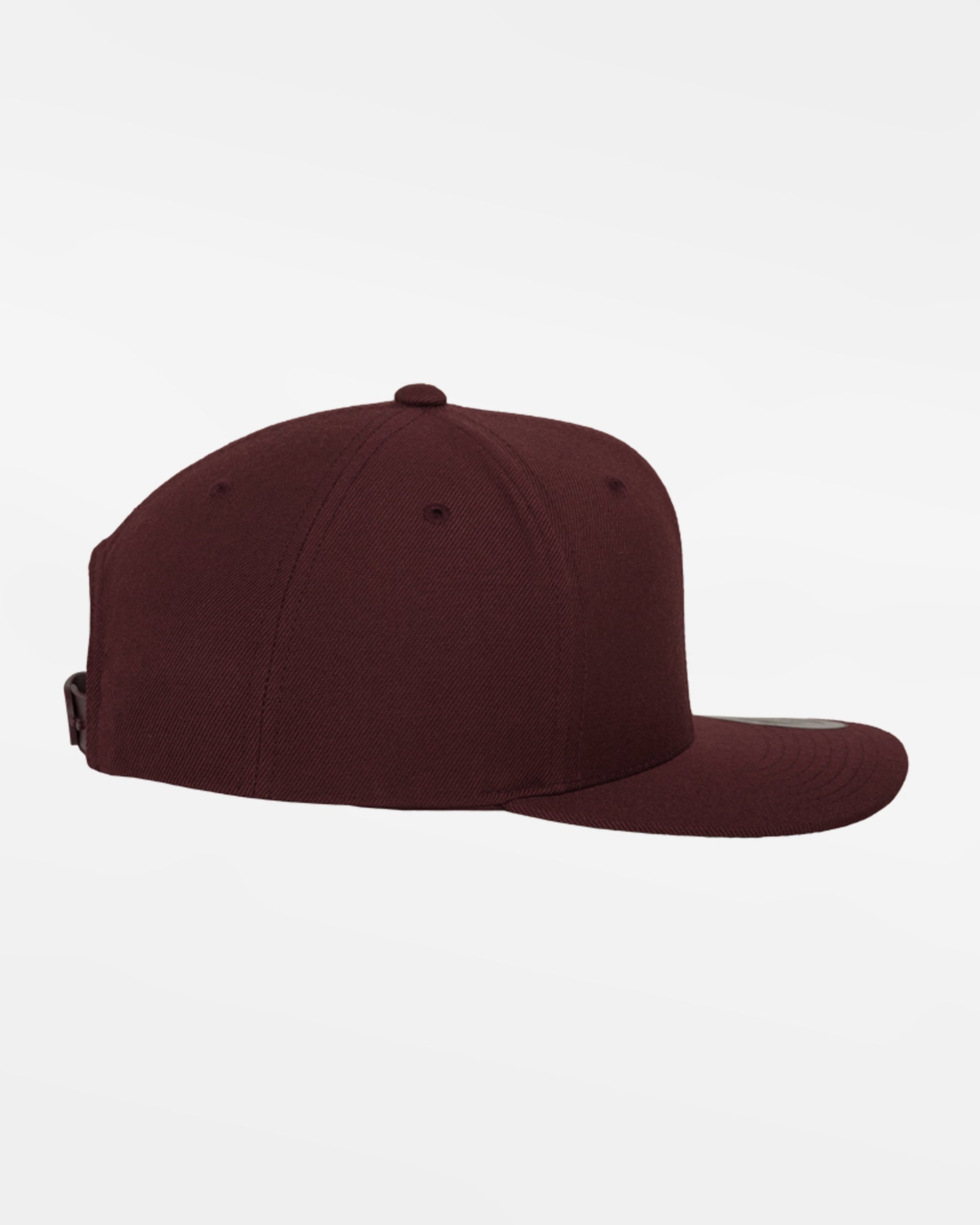 Yupoong Snapback Cap, maroon rot-DIAMOND PRIDE