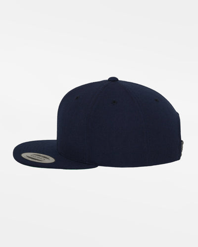 Yupoong Snapback Cap, navy blau-DIAMOND PRIDE